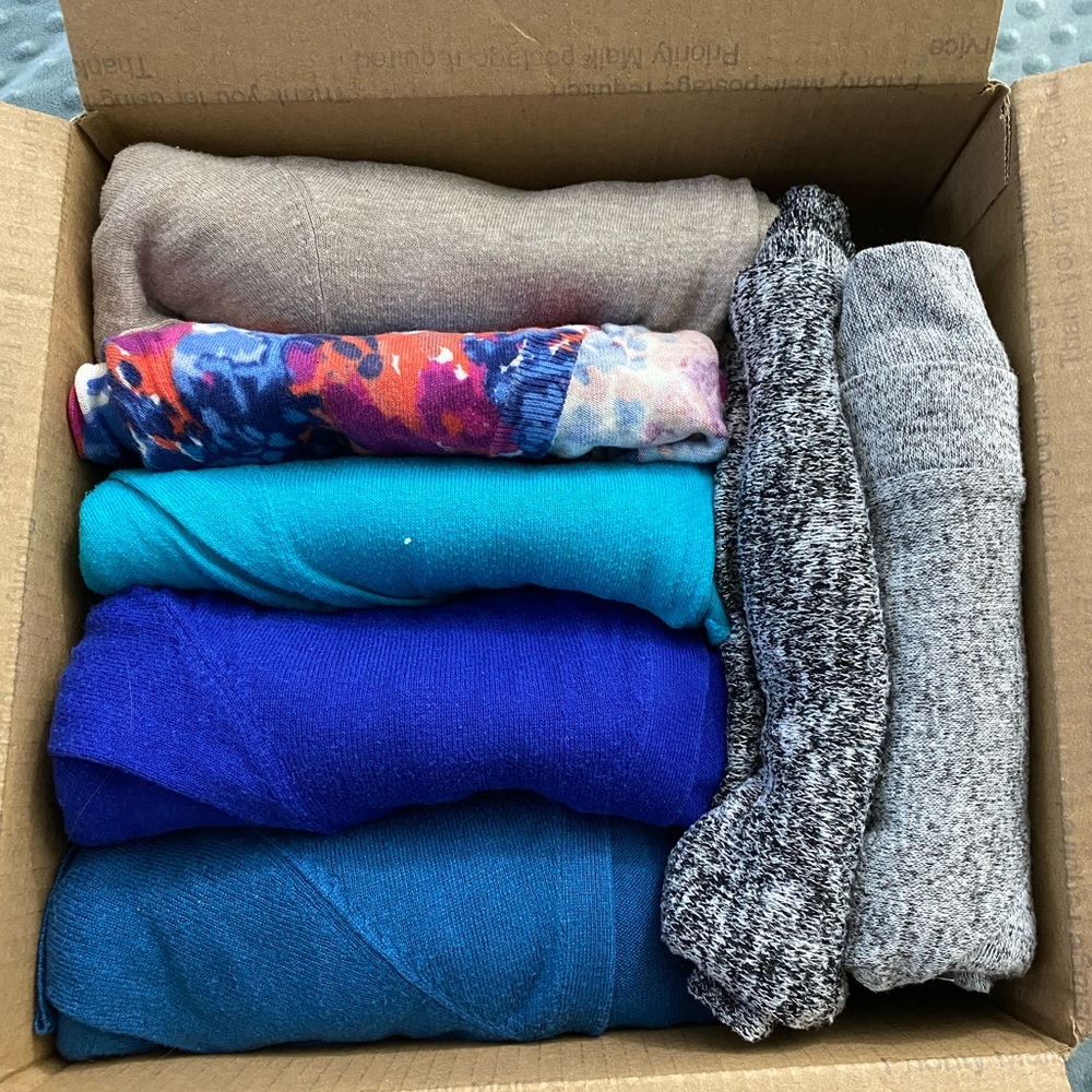 Mystery box of size medium cardigans- gap, loft, Talbots, target, etc